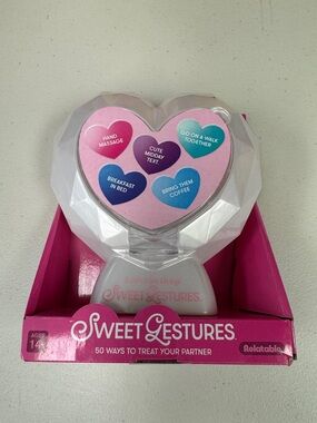 Let’s Get Deeps presents Sweet Gestures Heart 50 ways to treat your partner game